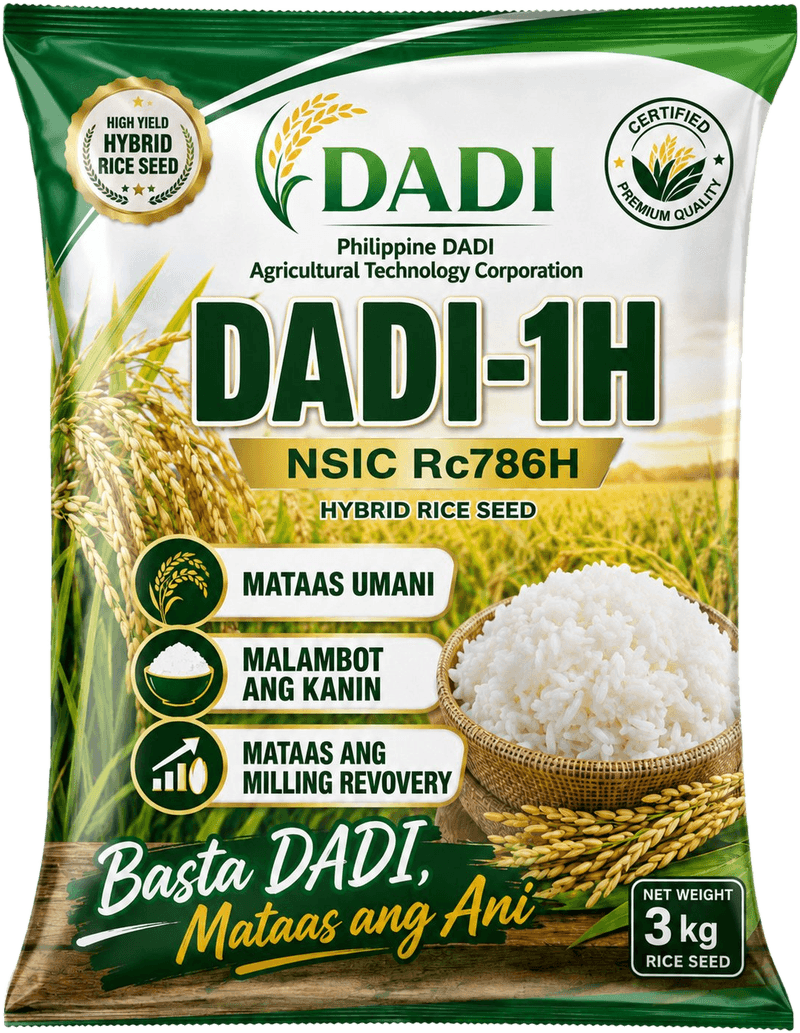 DADI hybrid rice seed bag